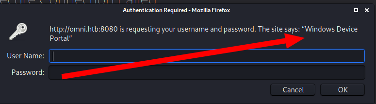 Windows device portal